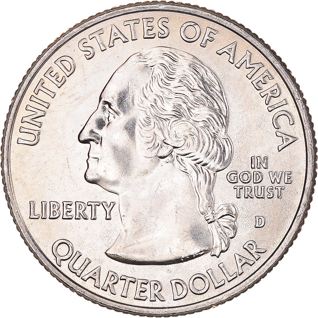 Moneda, Estados Unidos, Quarter Dollar, Quarter, 2009, U.S. Mint, Denver, Guam