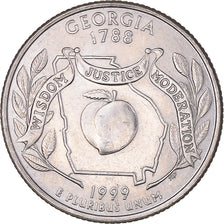 Moneta, USA, Quarter Dollar, Quarter, 1999, U.S. Mint, Philadelphia, Georgia