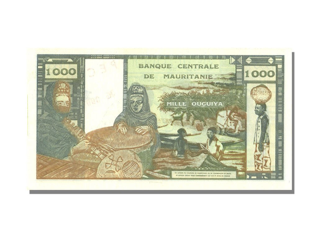 Mauritania, 1000 Ouguiya, 1973, KM #3s, 1973-06-20, UNC(65-70), O 000