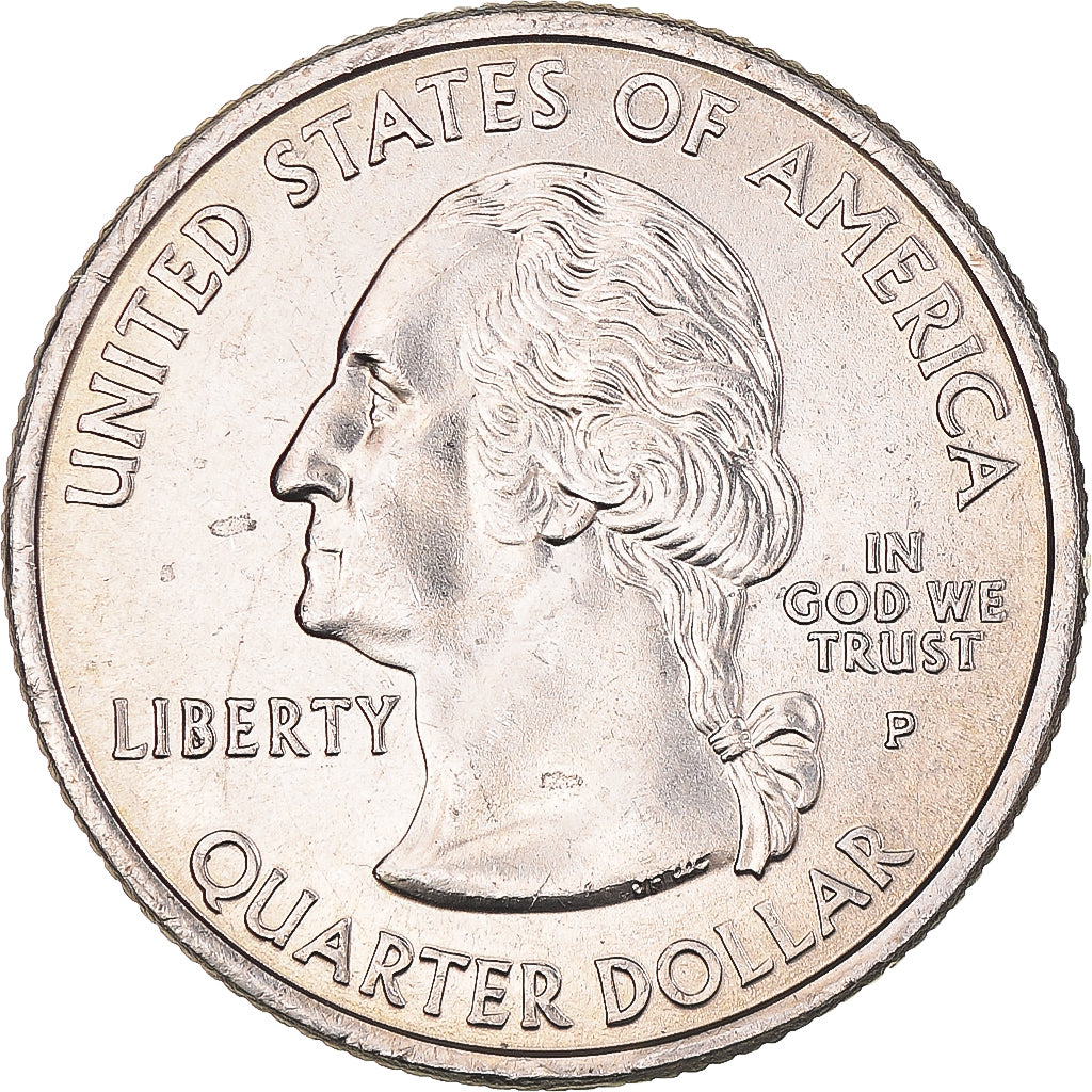 Coin, United States, Quarter Dollar, Quarter, 2008, U.S. Mint, Philadelphia