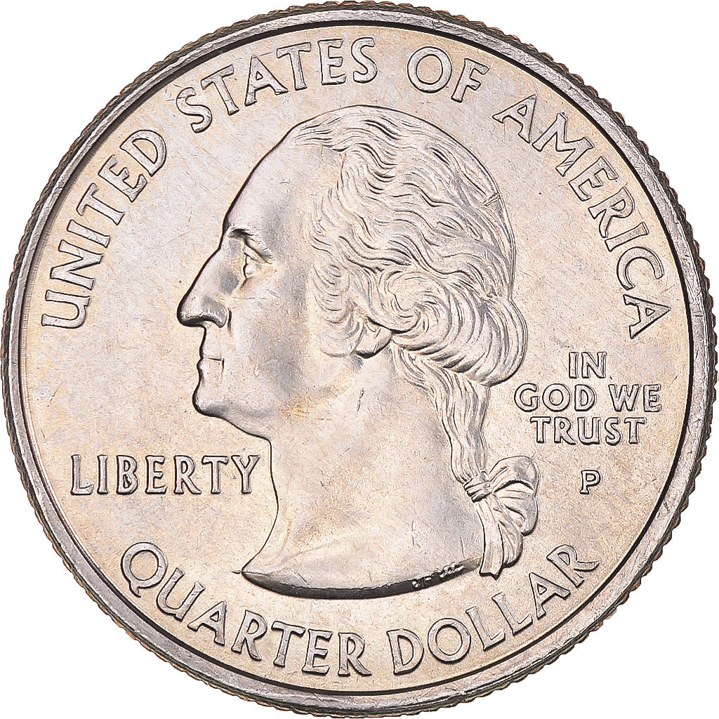 Coin, United States, Quarter Dollar, Quarter, 2008, U.S. Mint, Philadelphia