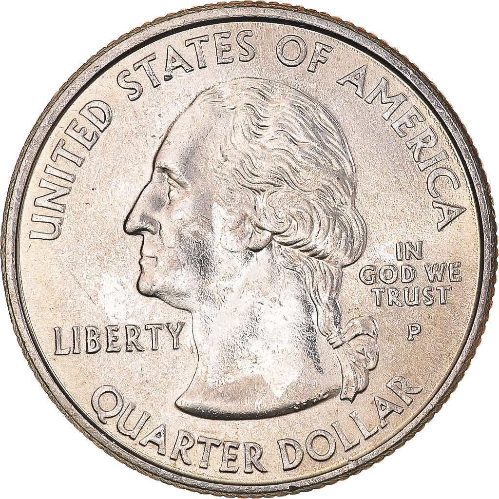 Moneta, USA, Quarter Dollar, Quarter, 2001, U.S. Mint, Philadelphia, Kentucky
