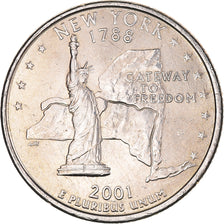 Monnaie, États-Unis, Quarter Dollar, Quarter, 2001, U.S. Mint, Philadelphie