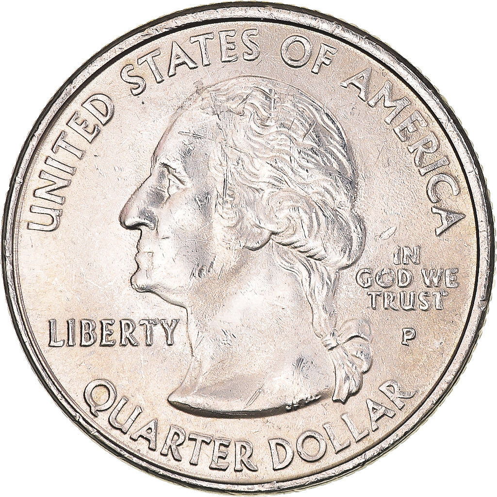 Monnaie, États-Unis, Quarter Dollar, Quarter, 2001, U.S. Mint, Philadelphie