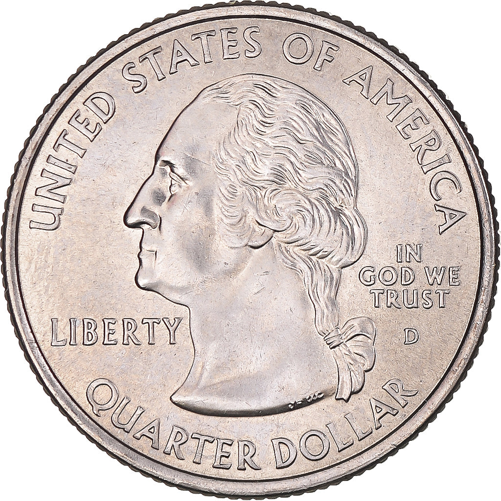 Monnaie, États-Unis, Quarter Dollar, Quarter, 2002, U.S. Mint, Denver