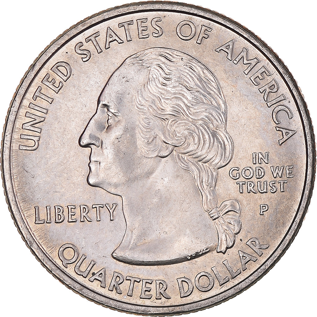 Coin, United States, Quarter Dollar, Quarter, 2000, U.S. Mint, Philadelphia