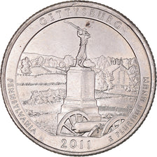 Coin, United States, Quarter Dollar, Quarter, 2011, U.S. Mint, Philadelphia