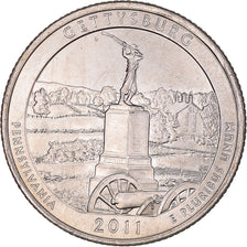 Monnaie, États-Unis, Quarter Dollar, Quarter, 2011, U.S. Mint, Philadelphie