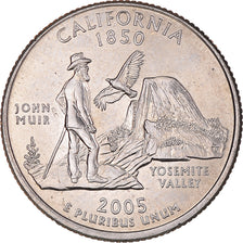 Coin, United States, Quarter Dollar, Quarter, 2005, U.S. Mint, Philadelphia
