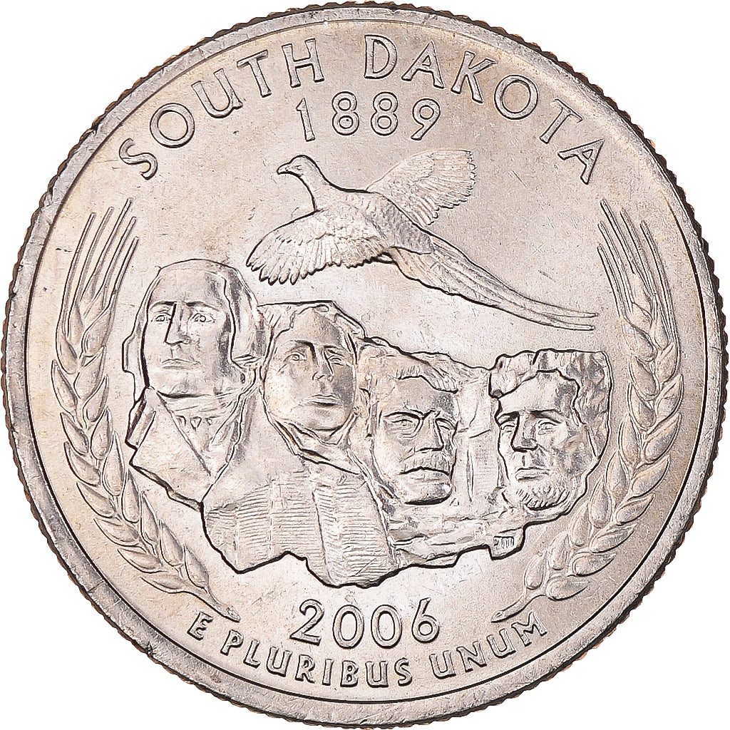 Monnaie, États-Unis, Quarter Dollar, Quarter, 2006, U.S. Mint, Philadelphie