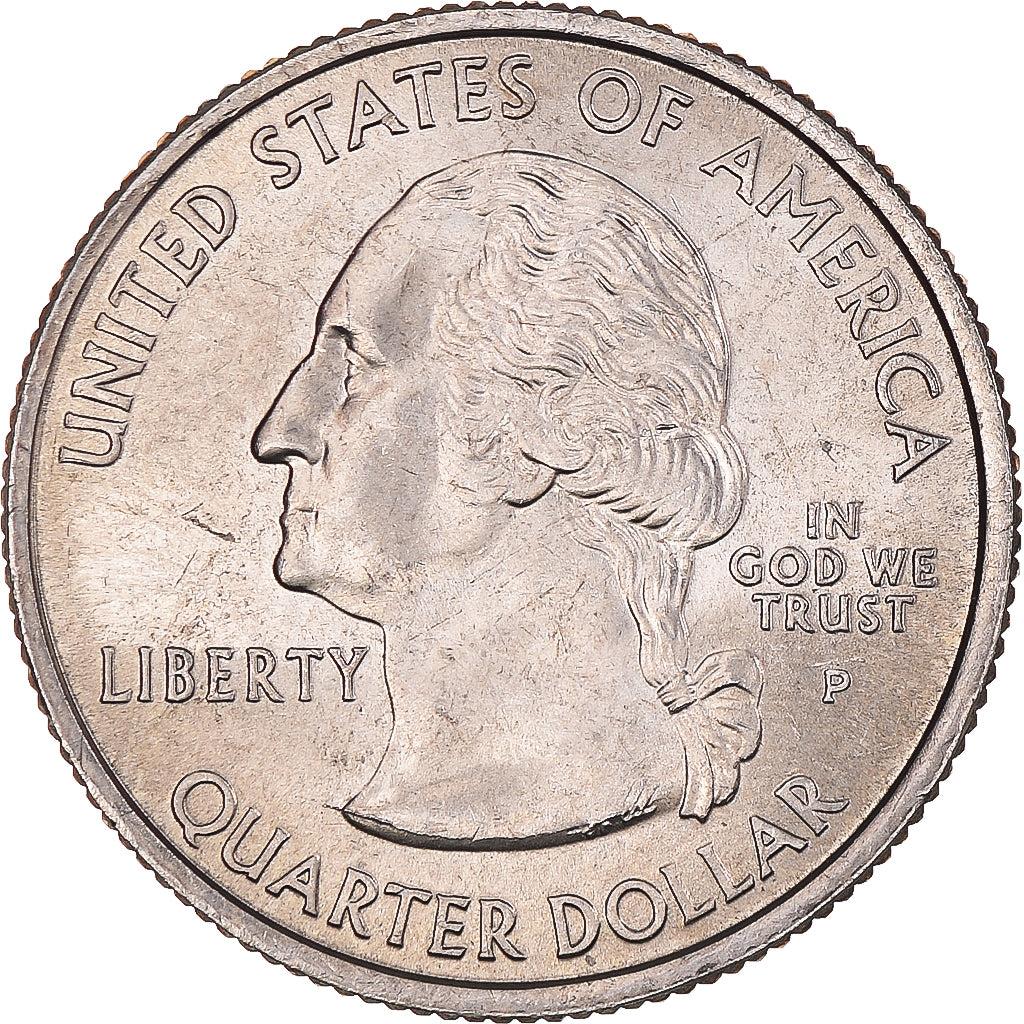 Coin, United States, Quarter Dollar, Quarter, 2005, U.S. Mint, Philadelphia