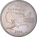 Coin, United States, Quarter Dollar, Quarter, 2002, U.S. Mint, Denver, Louisiana