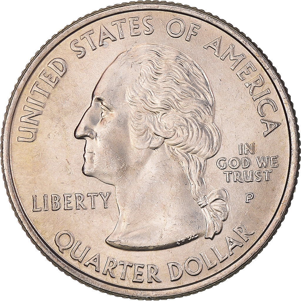 Coin, United States, Quarter Dollar, Quarter, 2008, U.S. Mint, Philadelphia