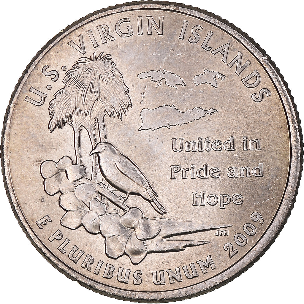 Coin, United States, Quarter Dollar, Quarter, 2009, U.S. Mint, Philadelphia, US