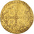 Moeda, França, Jean II le Bon, Mouton d'or, 1350-1364, AU(50-53), Dourado