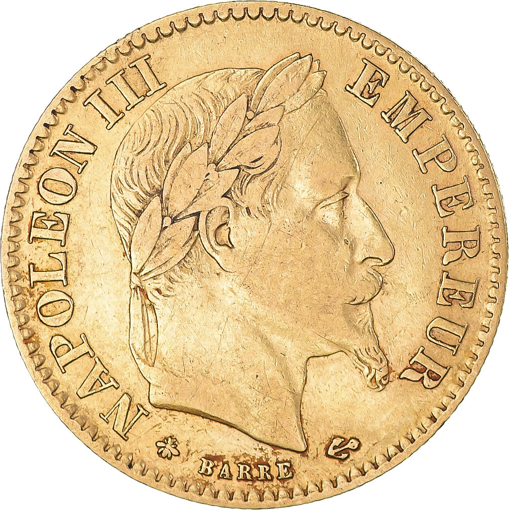 Monnaie, France, Napoleon III, 10 Francs, 1863, Paris, TB+, Or, Gadoury:1015