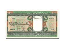 Banconote, Mauritania, 500 Ouguiya, 1985, KM:6c, 1985-11-28, FDS