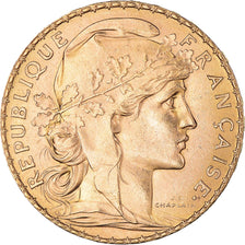 Monnaie, France, Marianne, 20 Francs, 1914, Paris, Coq, SUP, Or, Gadoury:1064a