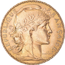 Monnaie, France, Marianne, 20 Francs, 1913, Paris, Coq, SUP, Or, Gadoury:1064a