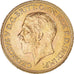 Münze, Großbritannien, George V, Souverain, Sovereign, 1930, SS+, Gold, KM:696