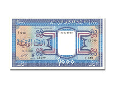 Mauritania, 1000 Ouguiya, 1974, KM #7b, 1985-11-28, UNC(65-70), F 010