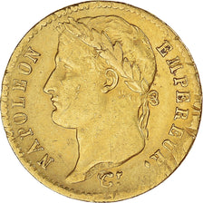 Moneda, Francia, Napoléon I, 20 Francs, 1813, Paris, BC+, Oro, KM:695.1