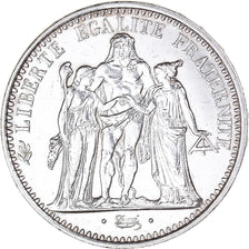 Moeda, França, Hercule, 10 Francs, 1966, Paris, MS(63), Prata, KM:932