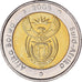 Coin, South Africa, 5 Rand, 2008, Pretoria, MS(63), Bi-Metallic, KM:439
