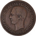 Coin, Greece, George I, 10 Lepta, 1869, Strassburg, VF(20-25), Copper, KM:43