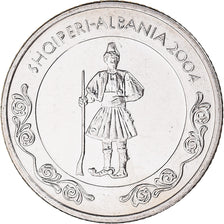 Münze, Albania, 50 Lekë, 2004, UNZ, Kupfer-Nickel, KM:91