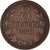 Moneta, Guernsey, 8 Doubles, 1868, Heaton, Birmingham, EF(40-45), Brązowy, KM:7