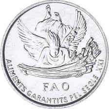 Coin, Andorra, Centim, 1999, MS(63), Aluminum, KM:171