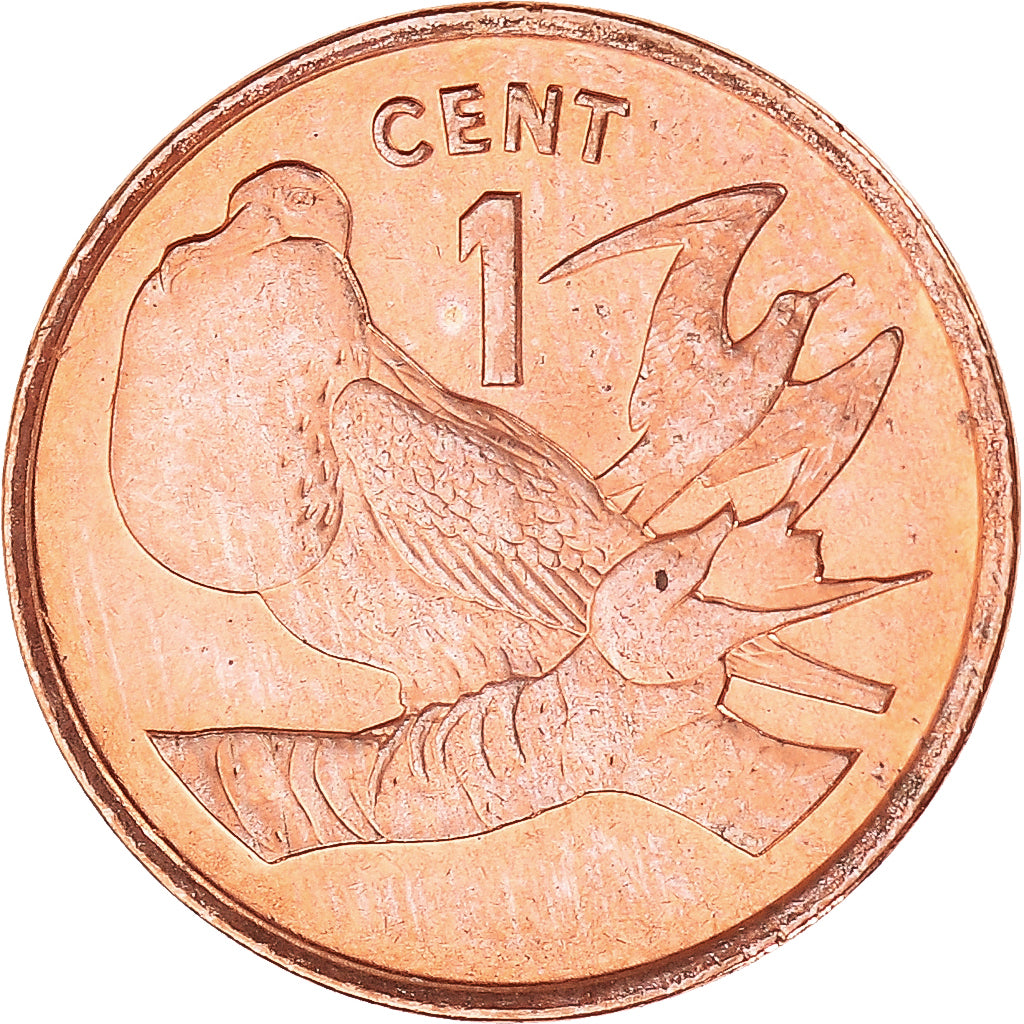 Monnaie, Kiribati, Cent, 1992, SPL, Bronze Plated Steel, KM:1a