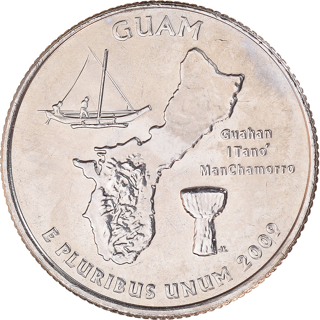 Moeda, Estados Unidos da América, Quarter Dollar, Quarter, 2009, U.S. Mint