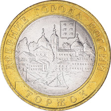 Coin, Russia, 10 Roubles, 2006, St. Petersburg, MS(60-62), Bi-Metallic, KM:949