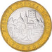 Coin, Russia, 10 Roubles, 2006, St. Petersburg, MS(60-62), Bi-Metallic, KM:949