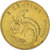 Coin, Andorra, 5 Centims, 2002, MS(63), Brass, KM:180