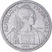 Munten, FRANS INDO-CHINA, 20 Cents, 1945, Paris, ZF+, Aluminium, KM:29.1