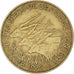 Moneta, Państwa Afryki Środkowej, 10 Francs, 1975, Paris, EF(40-45)