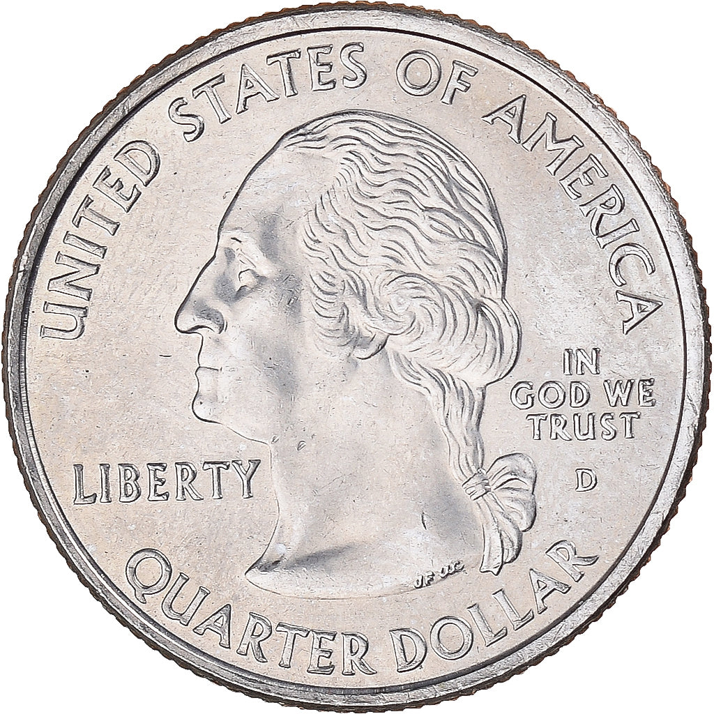 Coin, United States, Quarter Dollar, Quarter, 2000, U.S. Mint, Denver, Maryland