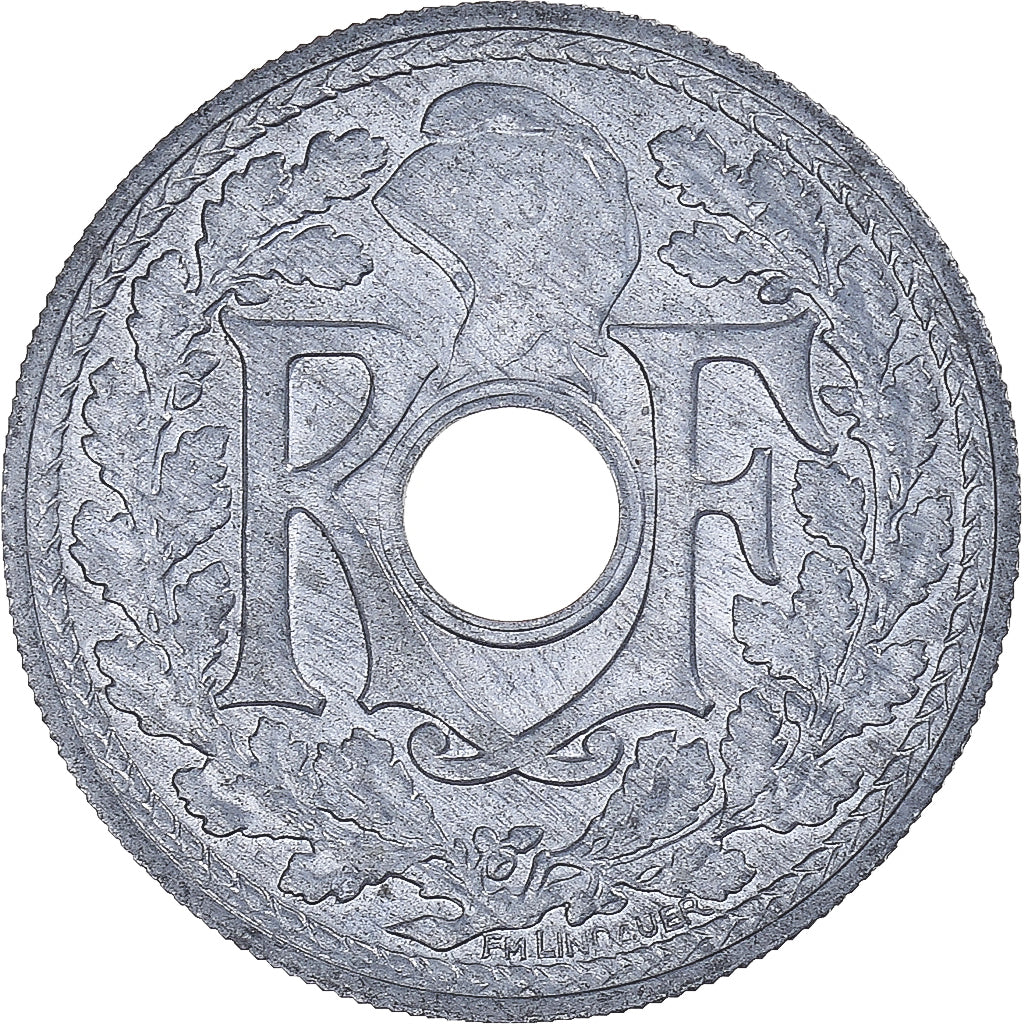 Coin, France, Lindauer, 20 Centimes, 1945, VF(30-35), Zinc, KM:907.1