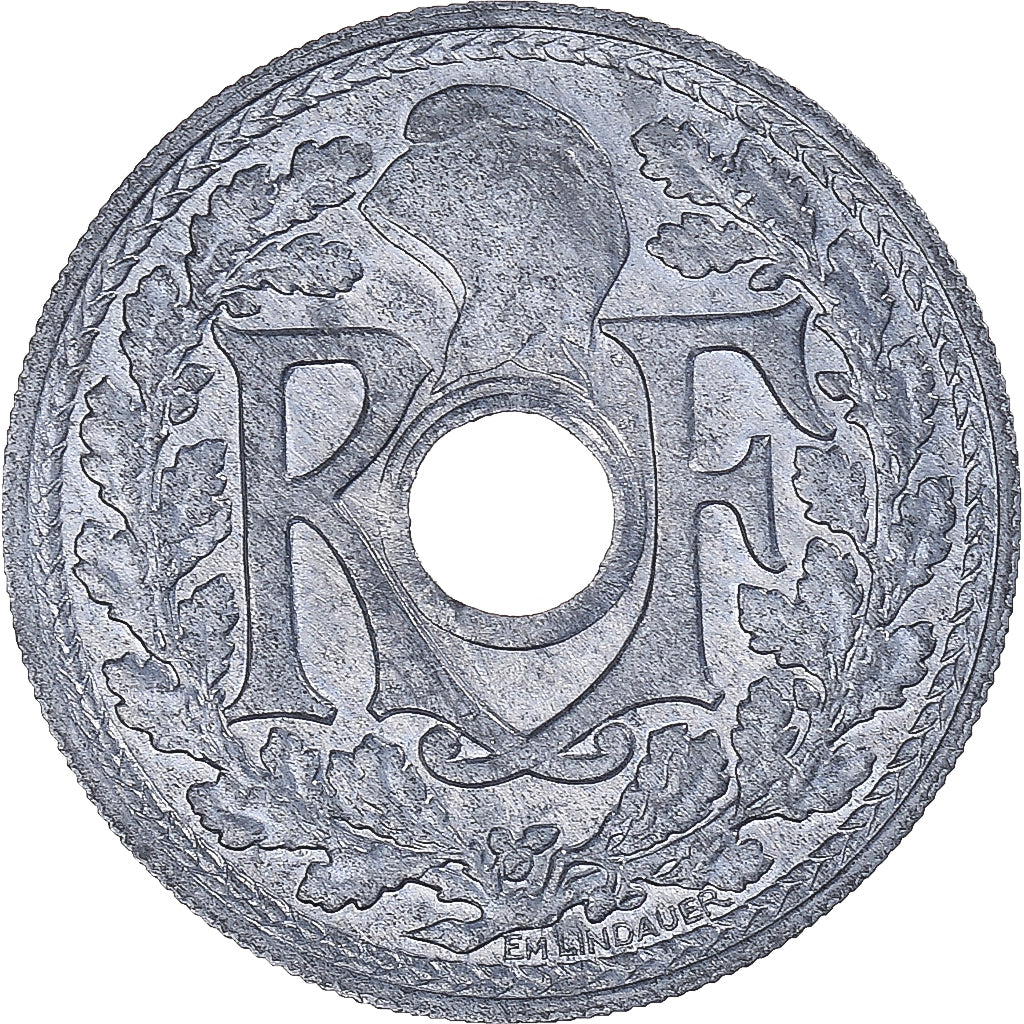 Coin, France, Lindauer, 20 Centimes, 1945, VF(30-35), Zinc, KM:907.1