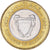 Coin, Bahrain, Hamed Bin Isa, 100 Fils, 2002/AH1423, MS(63), Bi-Metallic, KM:26