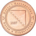 Moneta, Bosnia - Erzegovina, 50 Feninga, 2007, SPL, Acciaio placcato rame