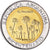 Münze, Argentinien, Peso, 2010, UNZ, Bi-Metallic, KM:156