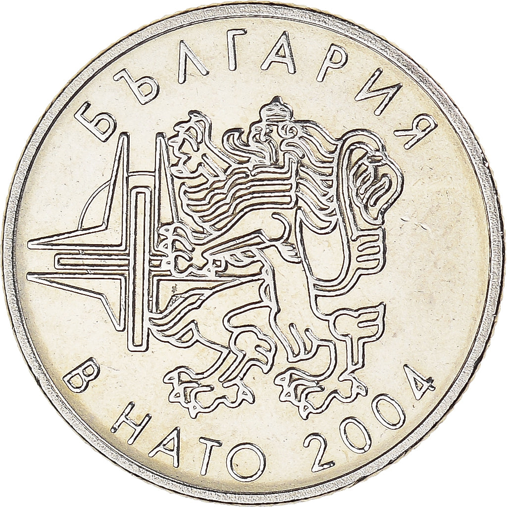Coin, Bulgaria, 50 Stotinki, 2004, Sofia, MS(64), Copper-Nickel-Zinc, KM:272