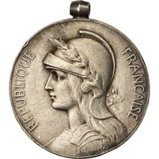France, Medal, Médaille Coloniale, History, Lemaire, EF(40-45), Silver