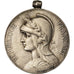 France, Medal, Médaille Coloniale, History, Lemaire, EF(40-45), Silver