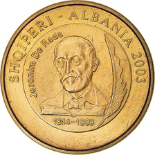 Moneda, Albania, 50 Lekë, 2003, SC, Latón, KM:89
