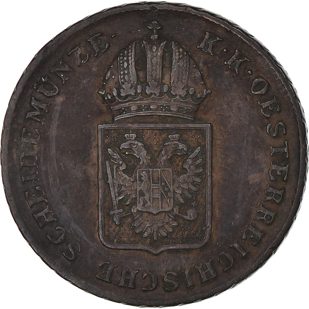 Coin, Austria, Franz II (I), Kreuzer, 1816, Vienne, EF(40-45), Copper, KM:2113